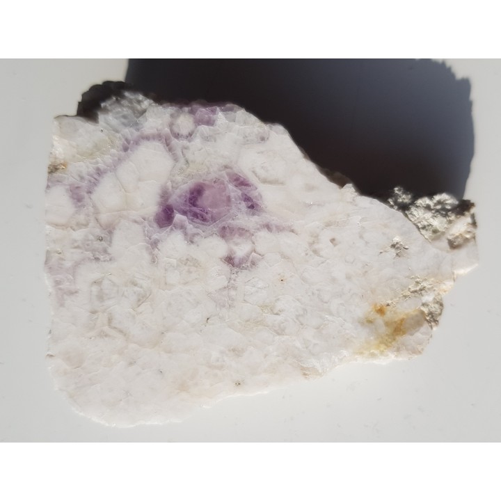 Ametyst w kwarcu z Masywu Ślęży (Sady)