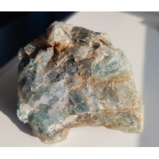 Zielony fluoryt z Kowar o pięknej barwie