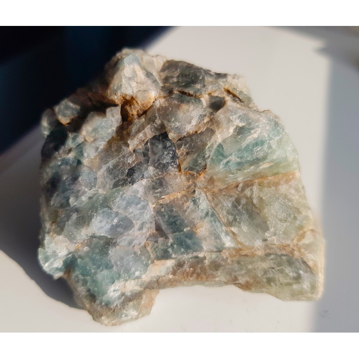 Zielony fluoryt z Kowar o pięknej barwie