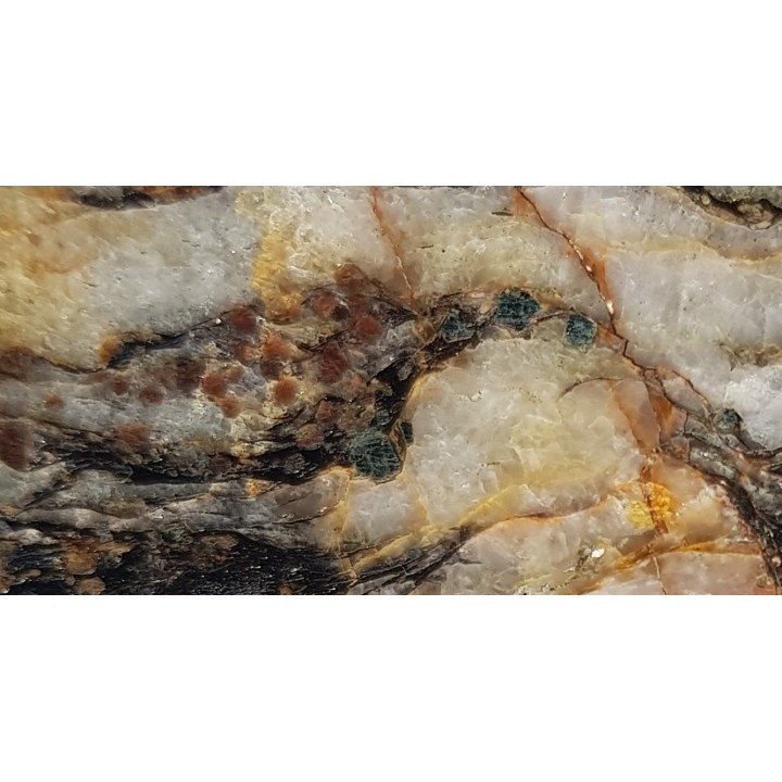 Spinel (gahnit), staurolit, granaty i min. kruszcowe z Gierczyna