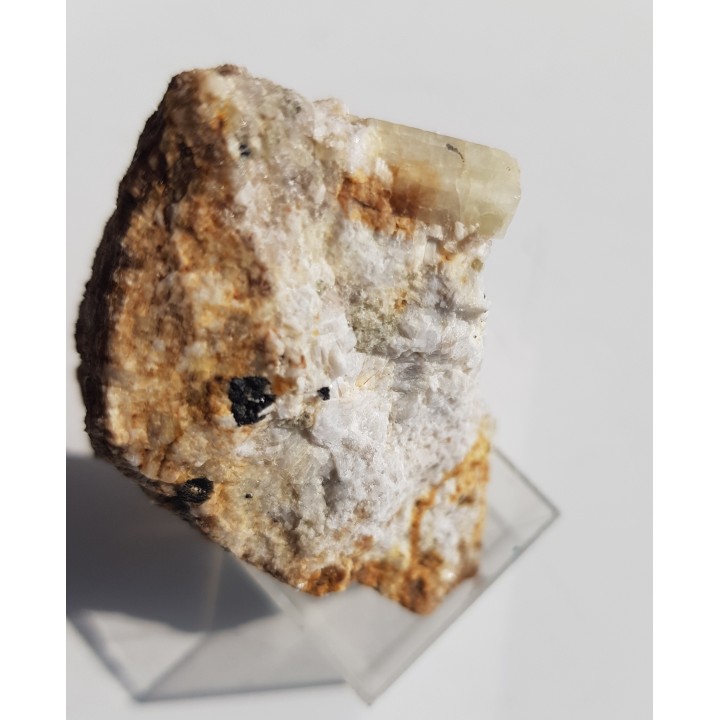 Beryl w pegmatycie strzelińskim