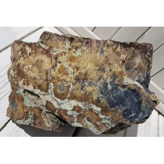 Wielki, muzealny okaz barwnego opalu z Nasławic k. Wrocławia