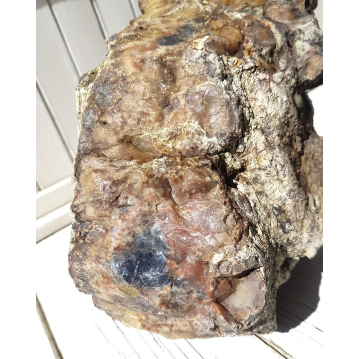 Wielki, muzealny okaz barwnego opalu z Nasławic k. Wrocławia