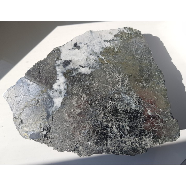 Duża płyta minerałów kruszcowych z Rędzin k. Kamiennej Góry