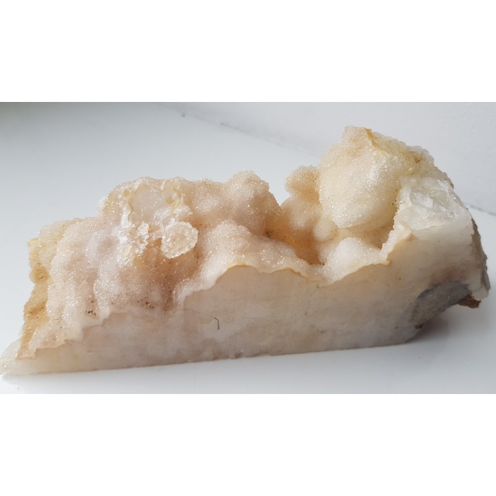 Kwarce pokryte drobnokrystalicznym SiO2 ze Sławniowic