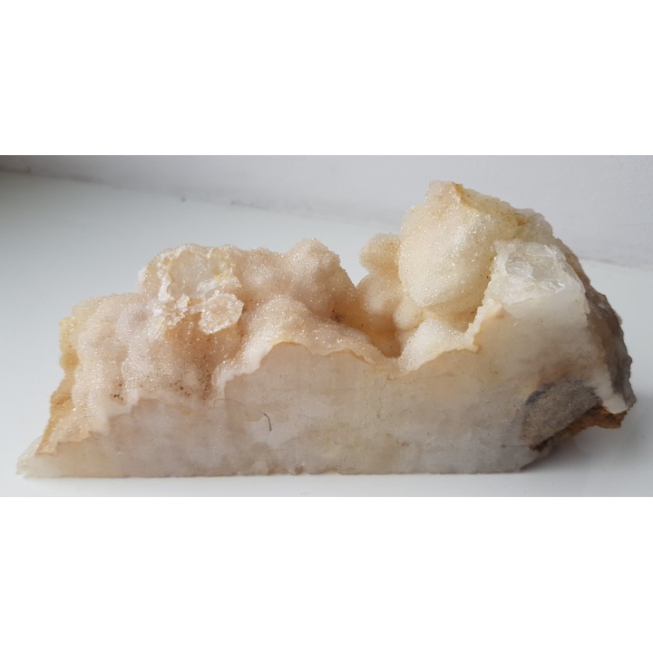 Kwarce pokryte drobnokrystalicznym SiO2 ze Sławniowic