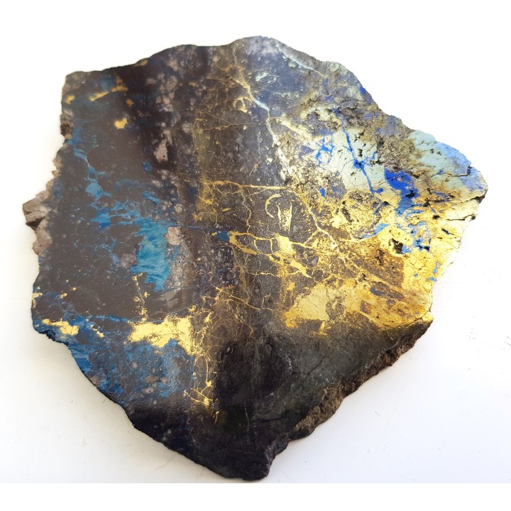 Kowelin i chalkopiryt z Lubina (KGHM)