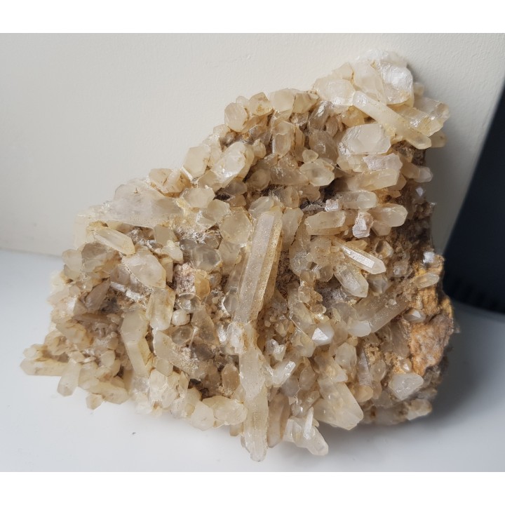 Szczotka kryształów górskich ze Sławniowic