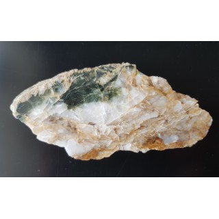 Kwarc prazowy w żyle kwarcowo-węglanowej z Pokrzywnej