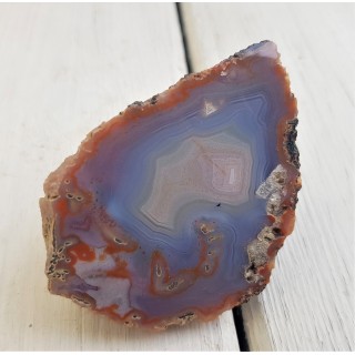 Agat z Płóczek Górnych w Górach Kaczawskich