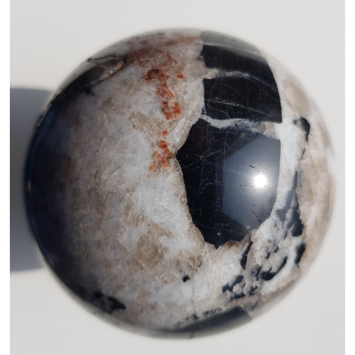 Wyjątkowa kula z pegmatytu litowego z Piławy Grn.