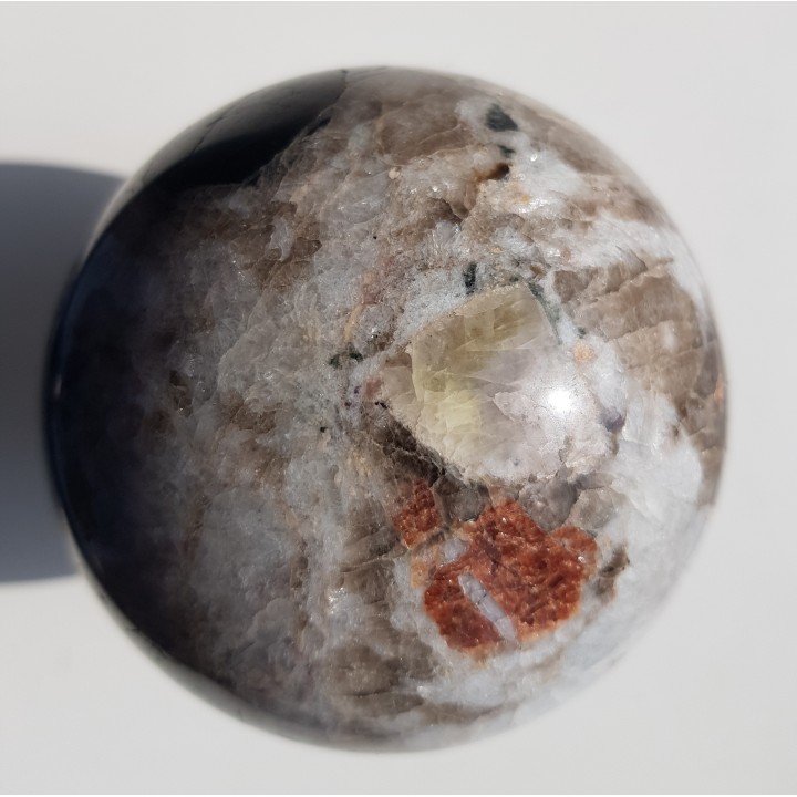 Wyjątkowa kula z pegmatytu litowego z Piławy Grn.