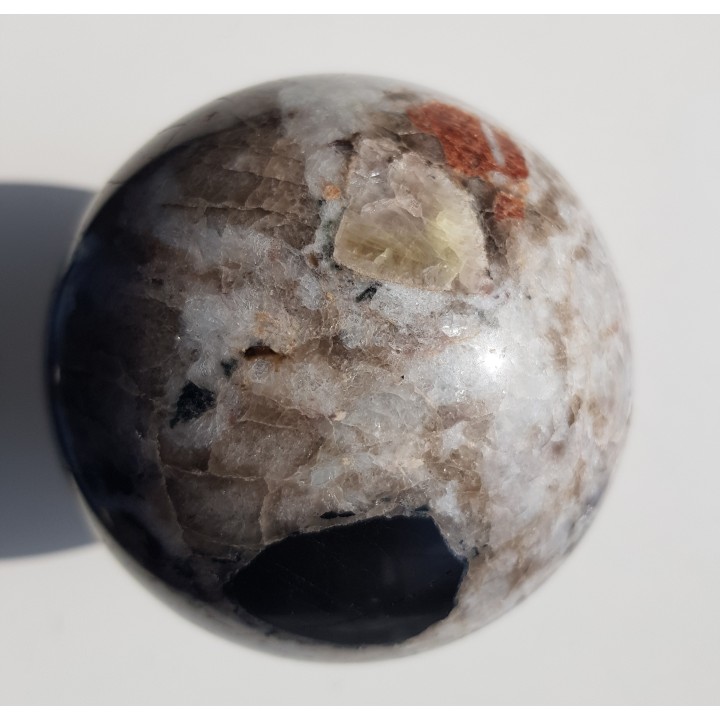 Wyjątkowa kula z pegmatytu litowego z Piławy Grn.