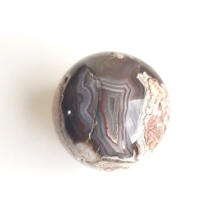 Kula z agatu z Gór Kaczawskich