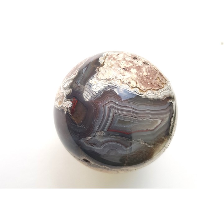 Kula z agatu z Gór Kaczawskich