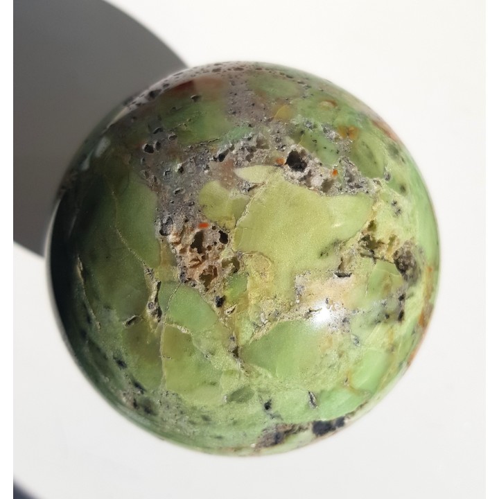 Duża kula z chryzoprazu ze Szklar