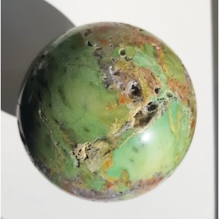 Duża kula z chryzoprazu ze Szklar
