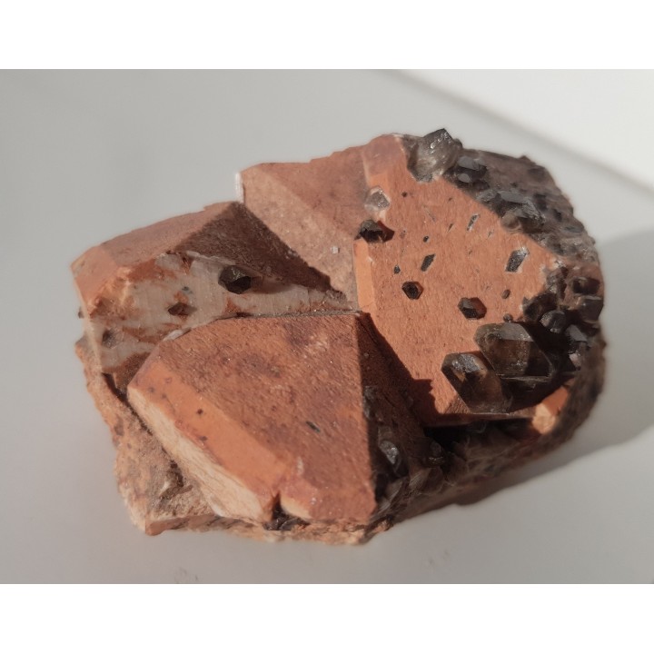 Szczotka skaleniowo-kwarcowa z okolic Jeleniej Góry