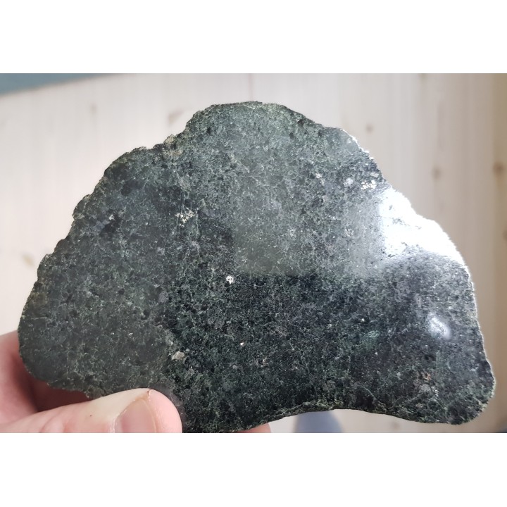 Piroksenit, websteryt (?) z Międzyzdrojów, eratyk