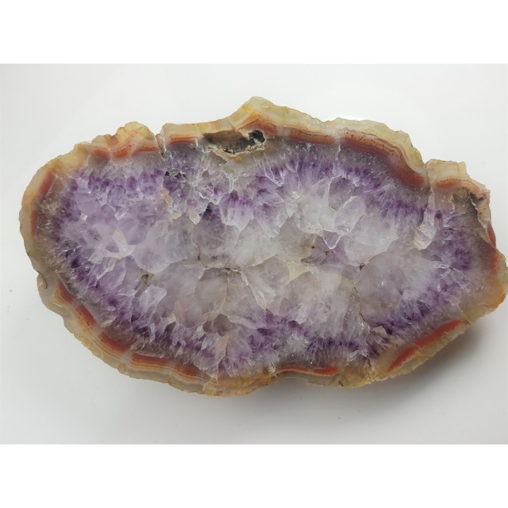 Geoda ametystowo-agatowa z aluwiów Bobru
