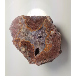 Ametyst w litofyzie z Nowego Kościoła