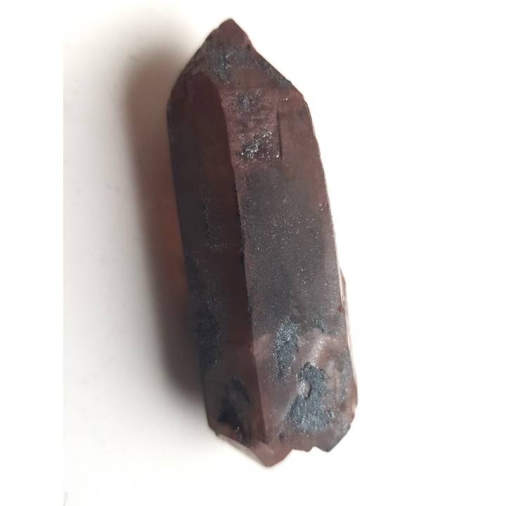 Kwarc dymny z hematytem z Maciejowej k. Jeleniej Góry