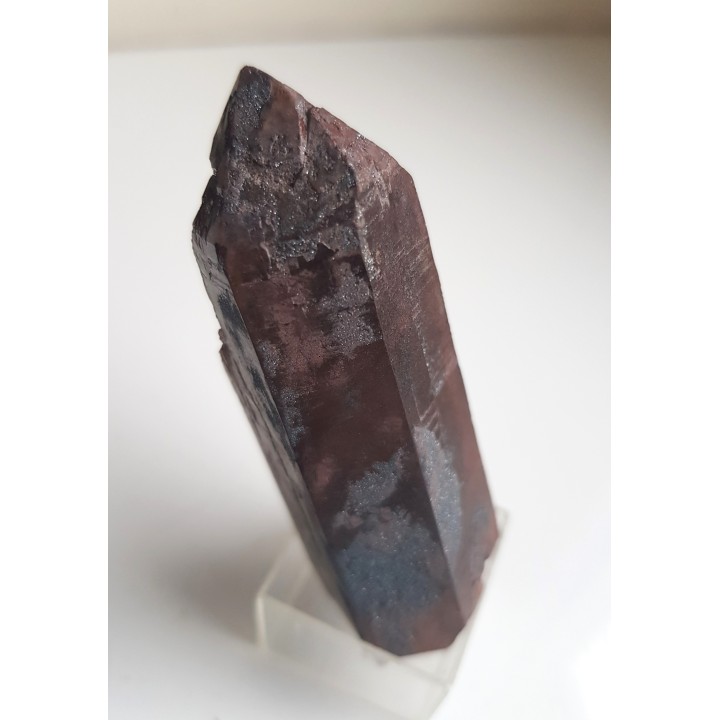 Kwarc dymny z hematytem z Maciejowej k. Jeleniej Góry