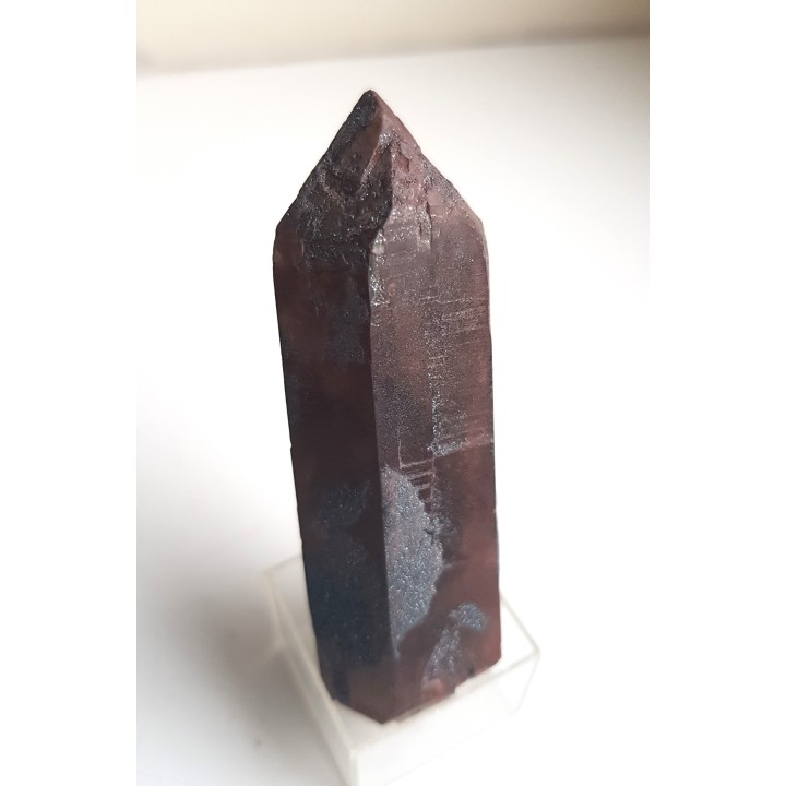 Kwarc dymny z hematytem z Maciejowej k. Jeleniej Góry