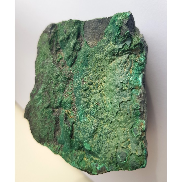 Naciekowa chryzokola i pseudomalachit z Miedzianki k. Janowic Wlk.