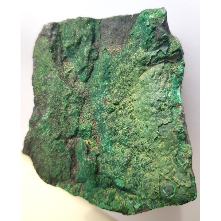 Naciekowa chryzokola i pseudomalachit z Miedzianki k. Janowic Wlk.