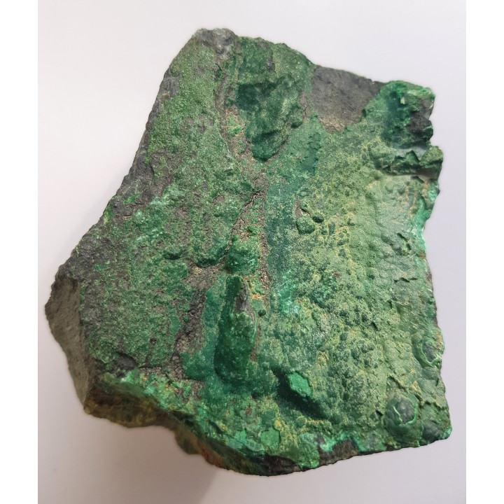 Naciekowa chryzokola i pseudomalachit z Miedzianki k. Janowic Wlk.