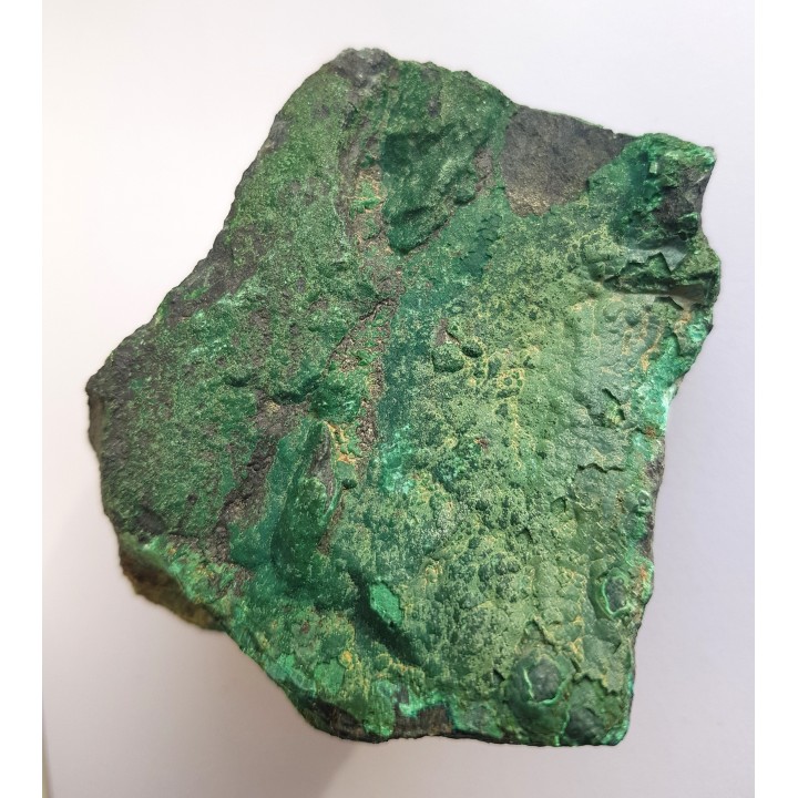 Naciekowa chryzokola i pseudomalachit z Miedzianki k. Janowic Wlk.