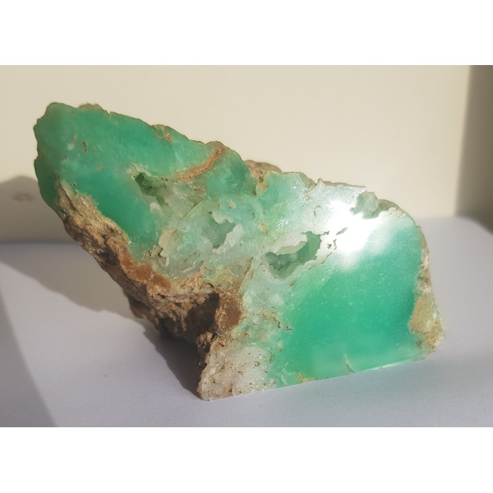 Chryzopraz ze Szklar k. Ząbkowic Śląskich