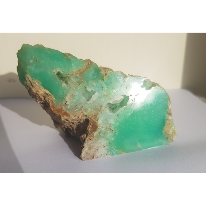 Chryzopraz ze Szklar k. Ząbkowic Śląskich