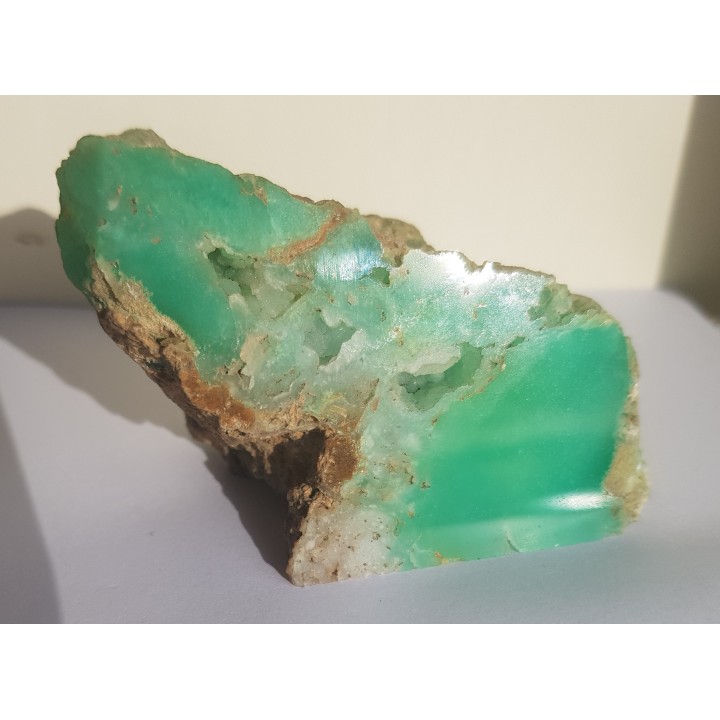 Chryzopraz ze Szklar k. Ząbkowic Śląskich