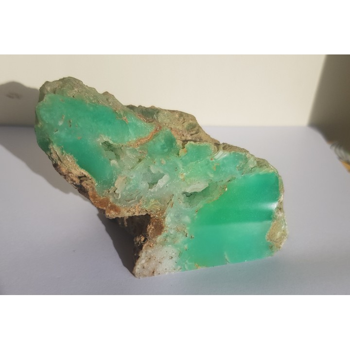 Chryzopraz ze Szklar k. Ząbkowic Śląskich