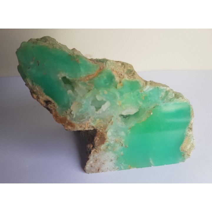 Chryzopraz ze Szklar k. Ząbkowic Śląskich