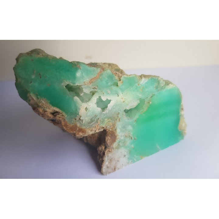 Chryzopraz ze Szklar k. Ząbkowic Śląskich