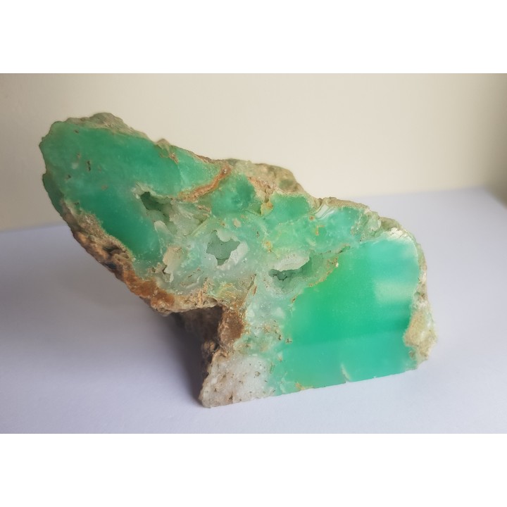 Chryzopraz ze Szklar k. Ząbkowic Śląskich