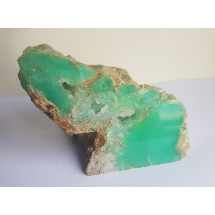 Chryzopraz ze Szklar k. Ząbkowic Śląskich