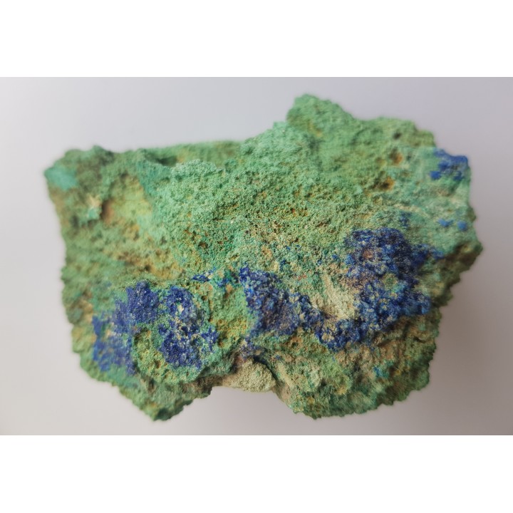 Malachit i azuryt z Miedzianki w G. Świętokrzyskich