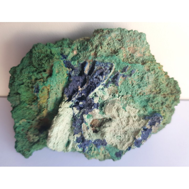 Malachit i azuryt z Miedzianki w G. Świętokrzyskich