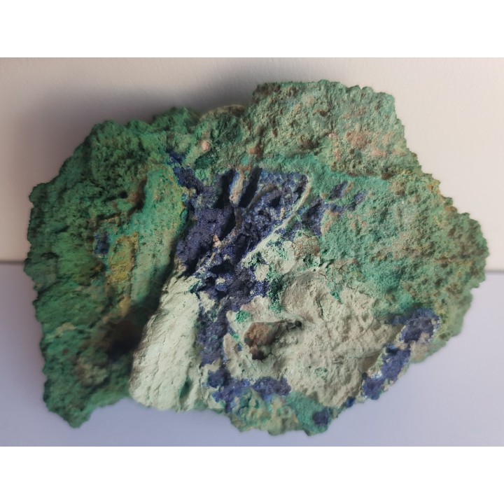 Malachit i azuryt z Miedzianki w G. Świętokrzyskich