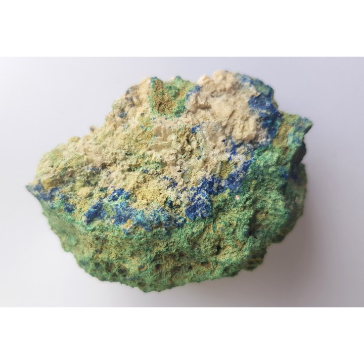 Malachit i azuryt z Miedzianki w G. Świętokrzyskich