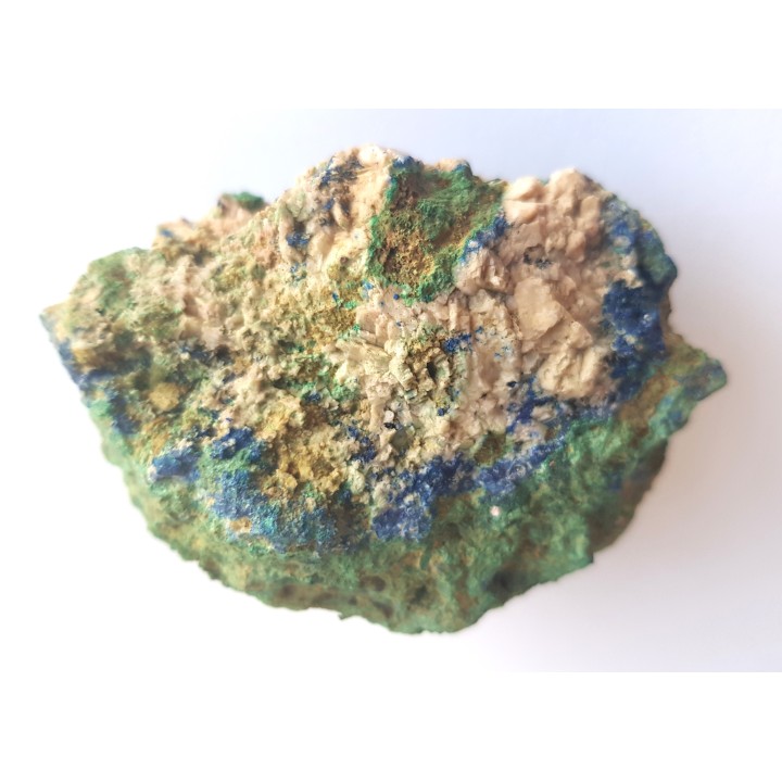 Malachit i azuryt z Miedzianki w G. Świętokrzyskich