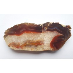 Karneol "rzeczny" z Bobru w Sudetach (river agate)