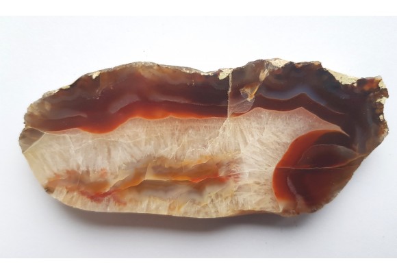 Karneol "rzeczny" z Bobru w Sudetach (river agate)