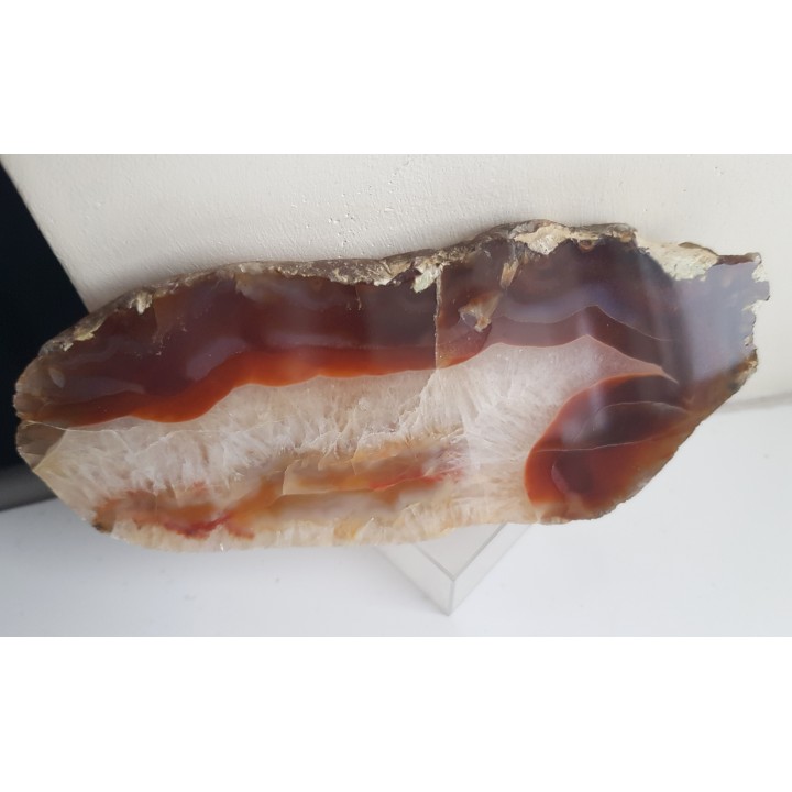 Karneol "rzeczny" z Bobru w Sudetach (river agate)