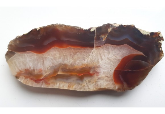 Karneol "rzeczny" z Bobru w Sudetach (river agate)