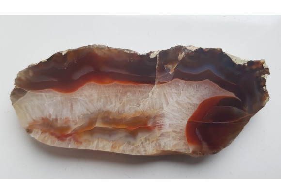 Karneol "rzeczny" z Bobru w Sudetach (river agate)